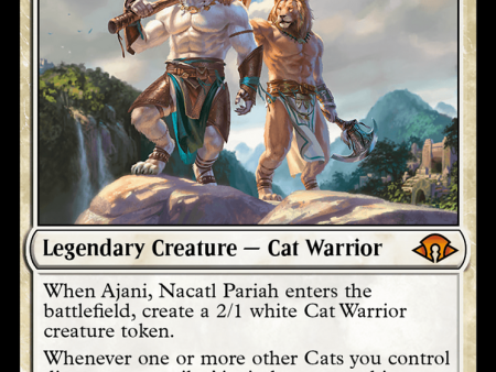 Ajani, Nacatl Pariah    Ajani, Nacatl Avenger [Modern Horizons 3] Online