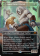 Ajani, Nacatl Pariah    Ajani, Nacatl Avenger (Borderless) (Textured Foil) [Modern Horizons 3] For Discount