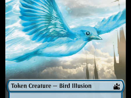 Bird Illusion Token [Ravnica Remastered Tokens] Sale