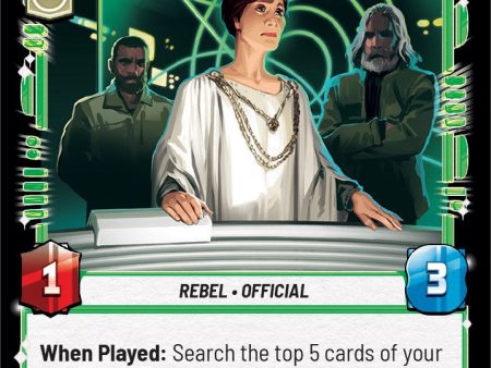 Mon Mothma - Voice of the Rebellion (096 252) [Spark of Rebellion] Cheap