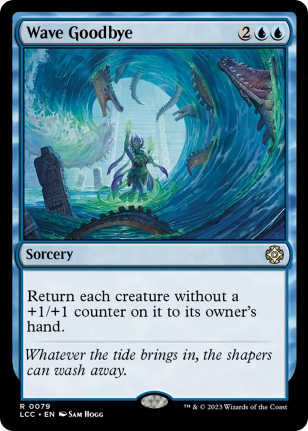 Wave Goodbye [The Lost Caverns of Ixalan Commander] Online Hot Sale