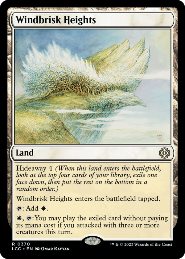 Windbrisk Heights [The Lost Caverns of Ixalan Commander] Online Hot Sale