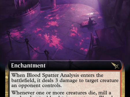 Blood Spatter Analysis (Extended Art) [Murders at Karlov Manor] Fashion