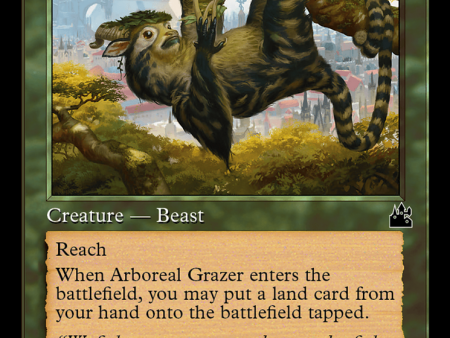 Arboreal Grazer (Retro Frame) [Ravnica Remastered] Sale