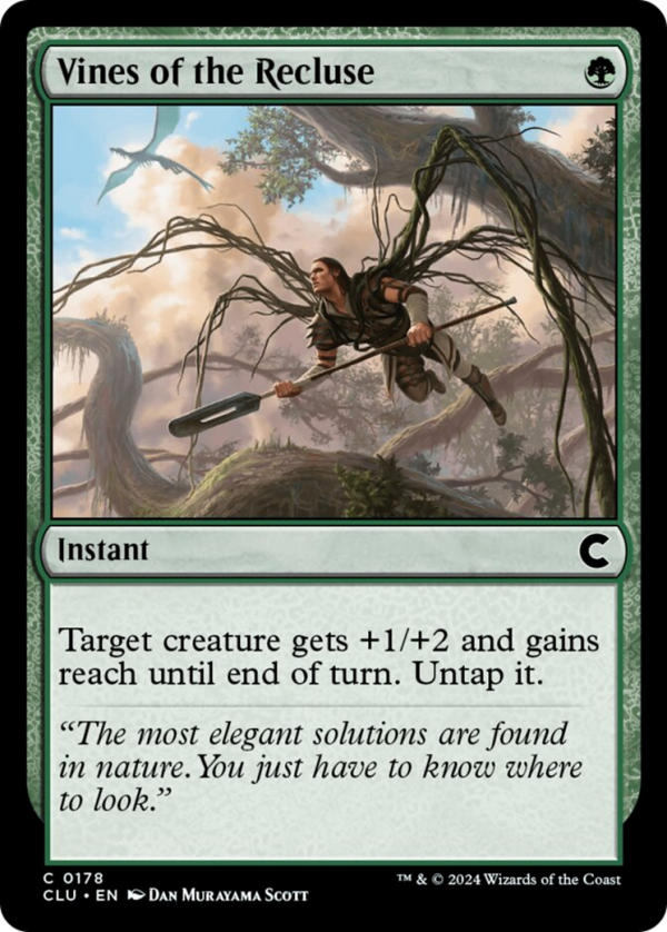 Vines of the Recluse [Ravnica: Clue Edition] Supply