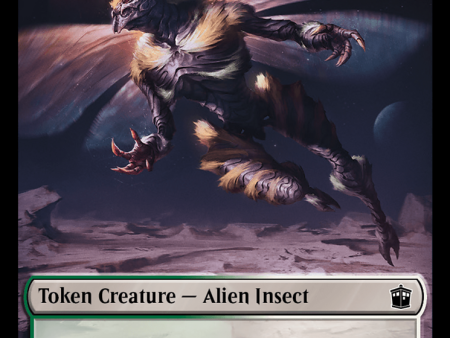 Alien Insect    Mutant Double-Sided Token [Doctor Who Tokens] For Sale