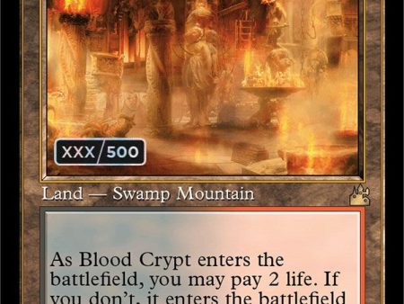 Blood Crypt (Retro) (Serialized) [Ravnica Remastered] Online now