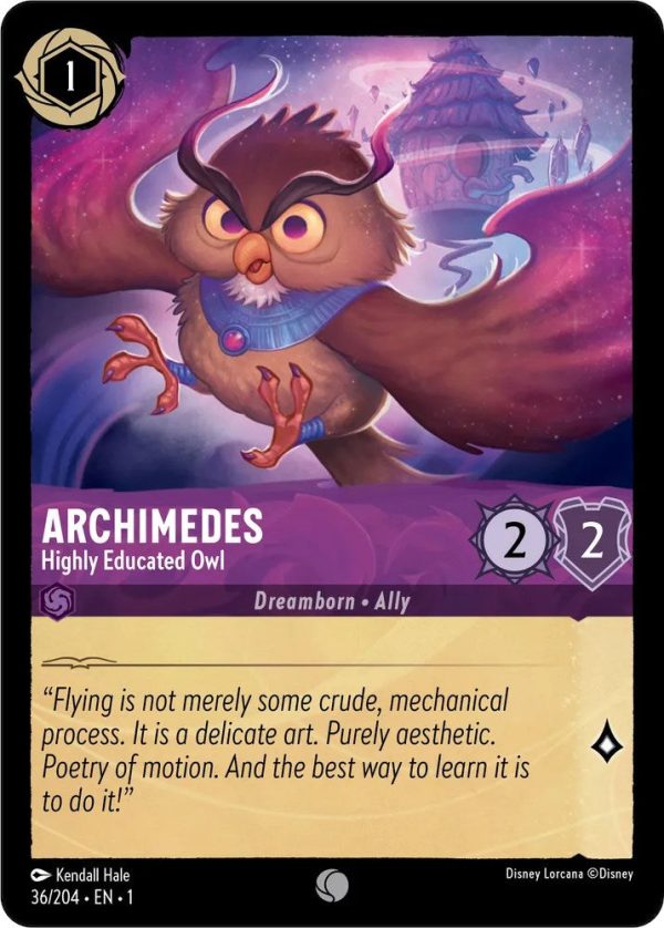 Archimedes - Highly Educated Owl (36 204) [The First Chapter] Online Sale