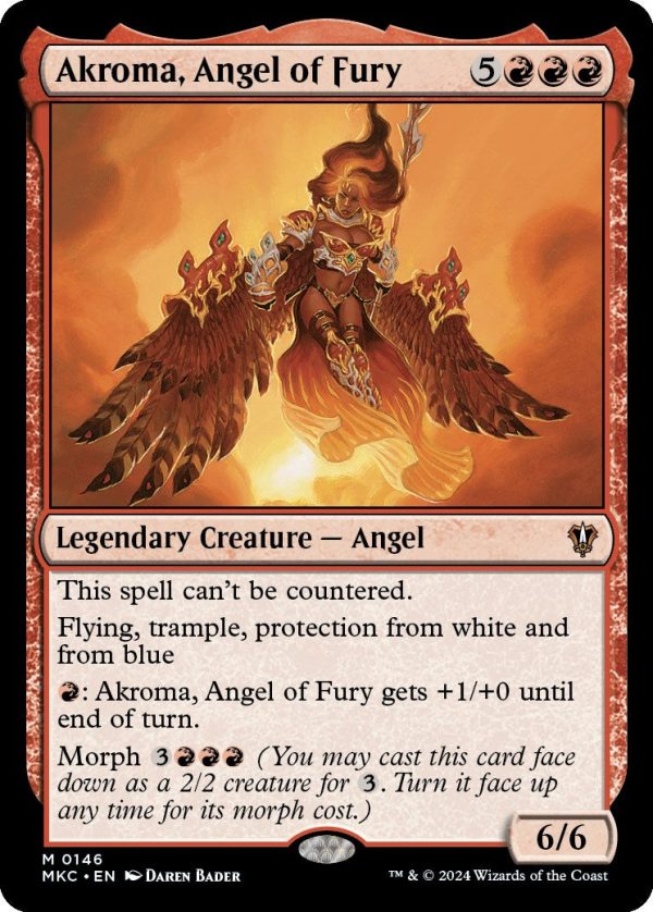 Akroma, Angel of Fury [Murders at Karlov Manor Commander] Cheap