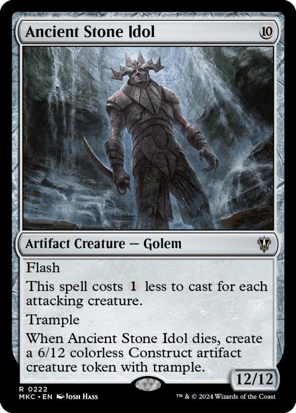 Ancient Stone Idol [Murders at Karlov Manor Commander] Discount