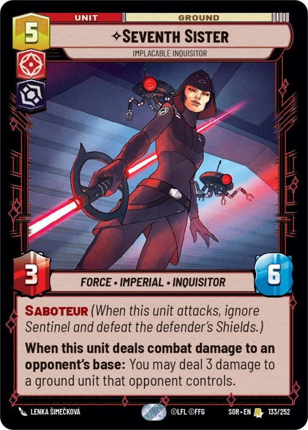 Seventh Sister - Implacable Inquisitor (133 252) [Spark of Rebellion] Online Sale