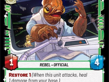 Admiral Ackbar - Brilliant Strategist (097 252) [Spark of Rebellion] Hot on Sale