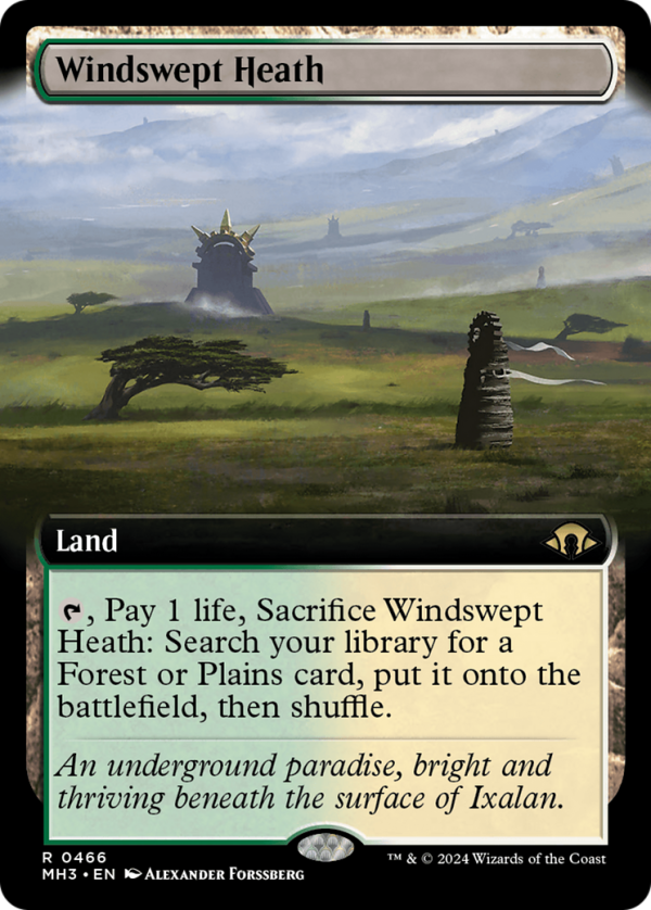 Windswept Heath (Extended Art) [Modern Horizons 3] For Discount