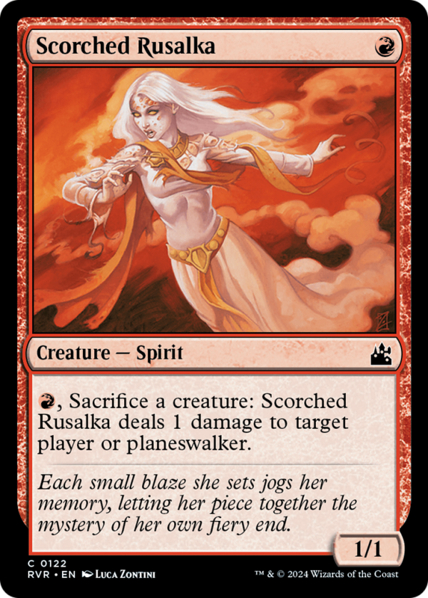 Scorched Rusalka [Ravnica Remastered] For Cheap