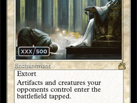 Blind Obedience (Retro) (Serialized) [Ravnica Remastered] Cheap