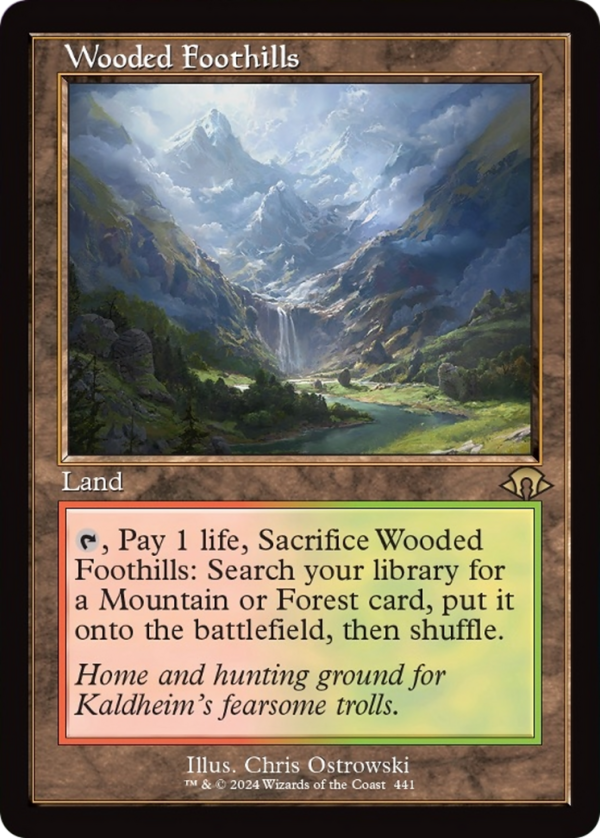 Wooded Foothills (Retro) [Modern Horizons 3] For Cheap