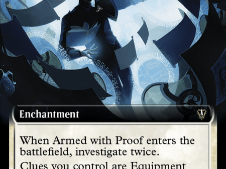 Armed with Proof (Extended Art) [Murders at Karlov Manor Commander] Online Hot Sale