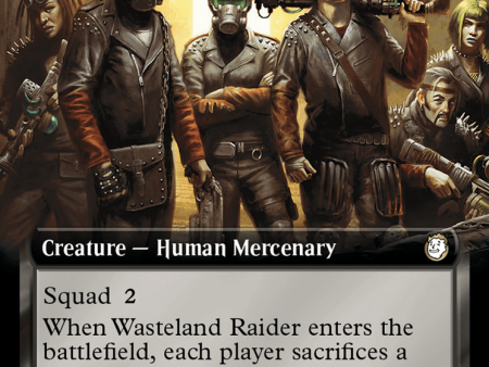 Wasteland Raider (Extended Art) (Surge Foil) [Fallout] For Discount