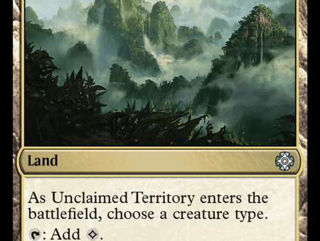 Unclaimed Territory [The Lost Caverns of Ixalan Commander] Supply