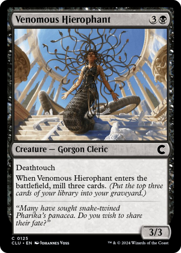 Venomous Hierophant [Ravnica: Clue Edition] Sale