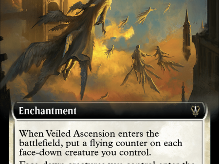 Veiled Ascension (Extended Art) [Murders at Karlov Manor Commander] Hot on Sale