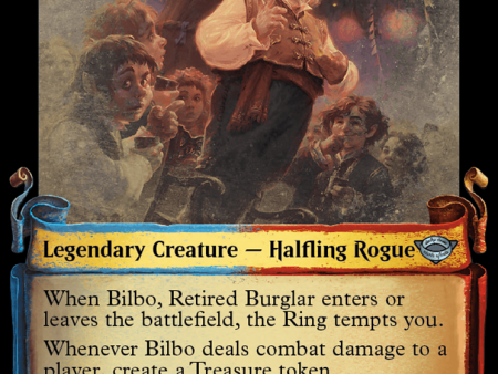 Bilbo, Retired Burglar [The Lord of the Rings: Tales of Middle-Earth Showcase Scrolls] Hot on Sale