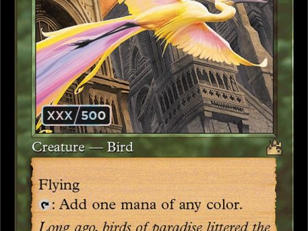 Birds of Paradise (Retro) (Serialized) [Ravnica Remastered] Online Hot Sale