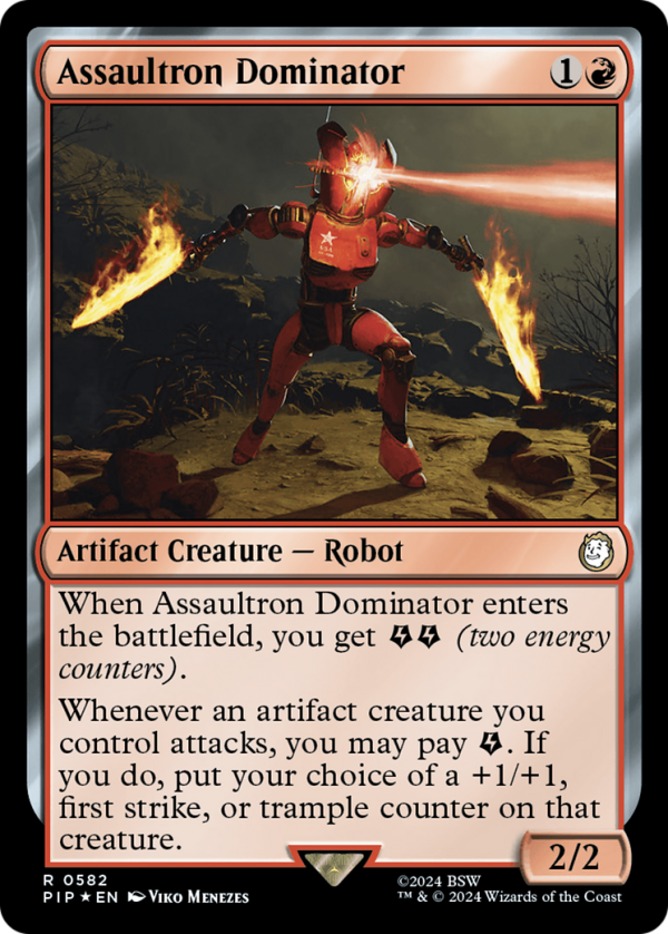 Assaultron Dominator (Surge Foil) [Fallout] Hot on Sale