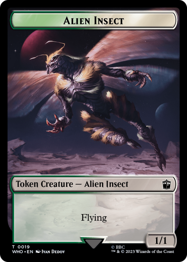 Alien Insect Token [Doctor Who Tokens] Discount