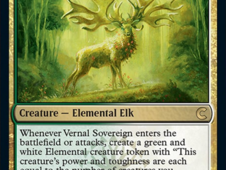 Vernal Sovereign [Ravnica: Clue Edition] Supply