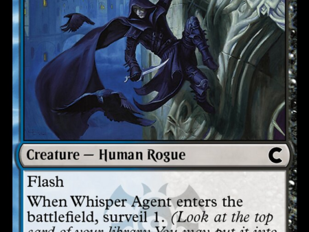 Whisper Agent [Ravnica: Clue Edition] For Sale