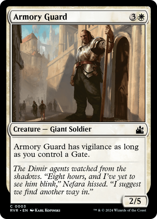 Armory Guard [Ravnica Remastered] on Sale